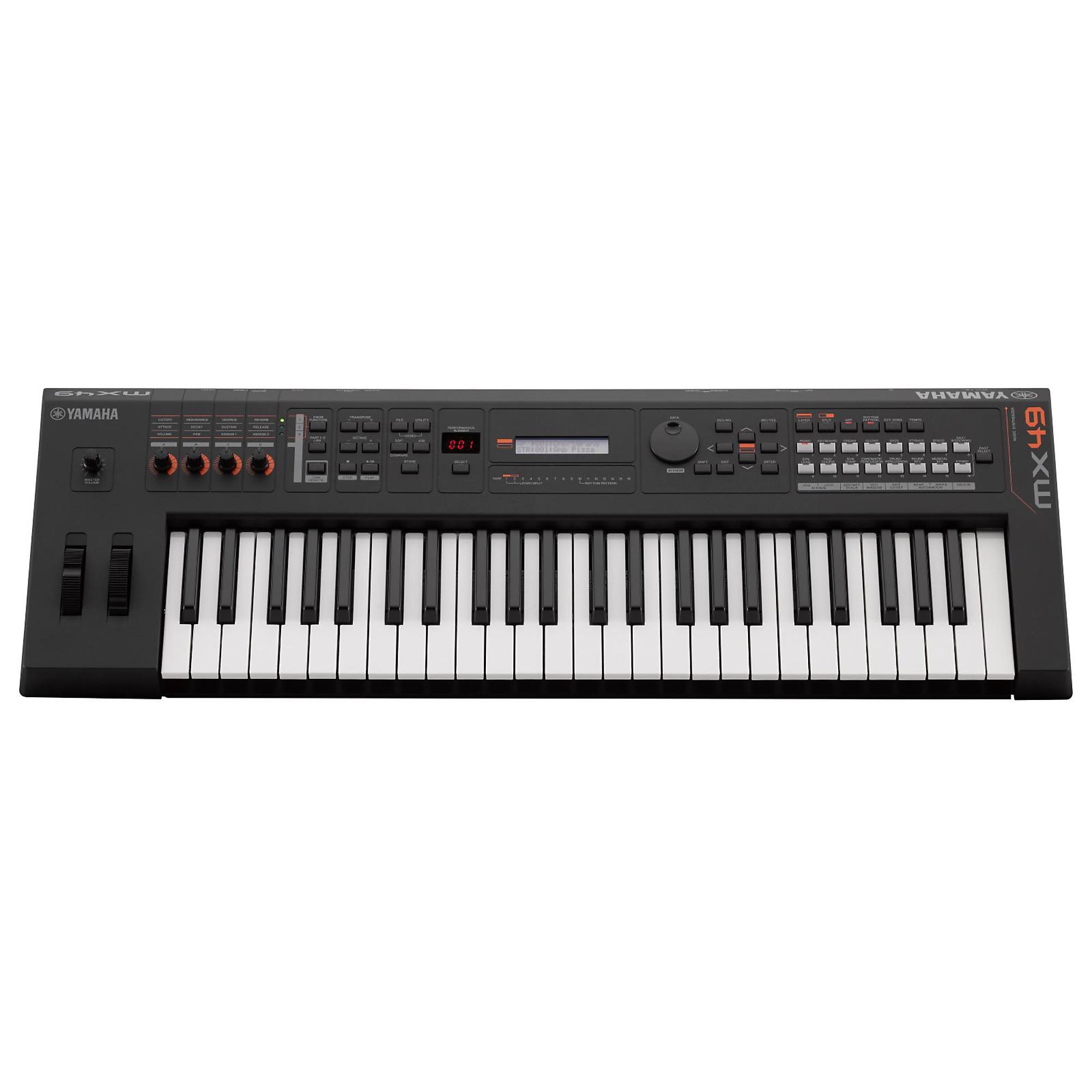 Yamaha MX49 49-Key Music Production Synthesizer - Black | Guitar