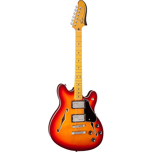 Fender Starcaster Semi-Hollowbody Electric Guitar Aged Cherry