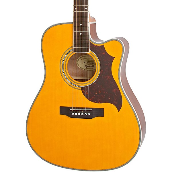 Epiphone FT-350SCE Acoustic-Electric Guitar with Min-Etune Antique