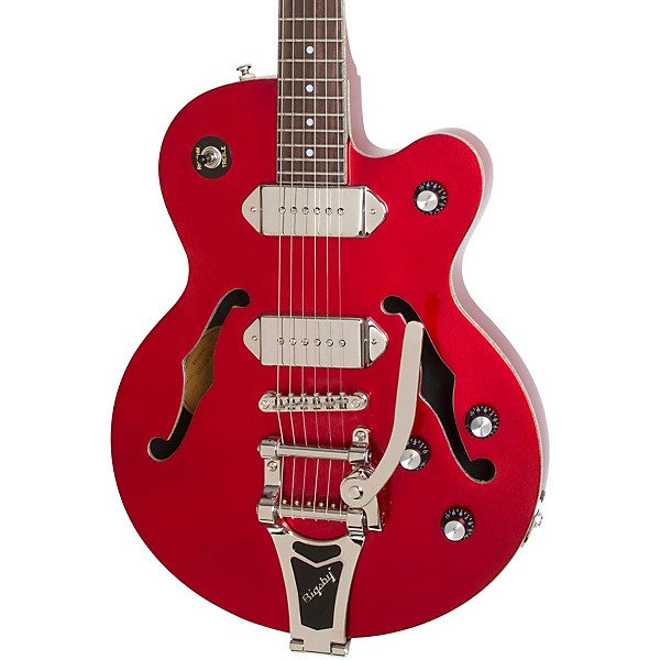 Open Box Epiphone Wildkat Red Royale Hollowbody Electric Guitar