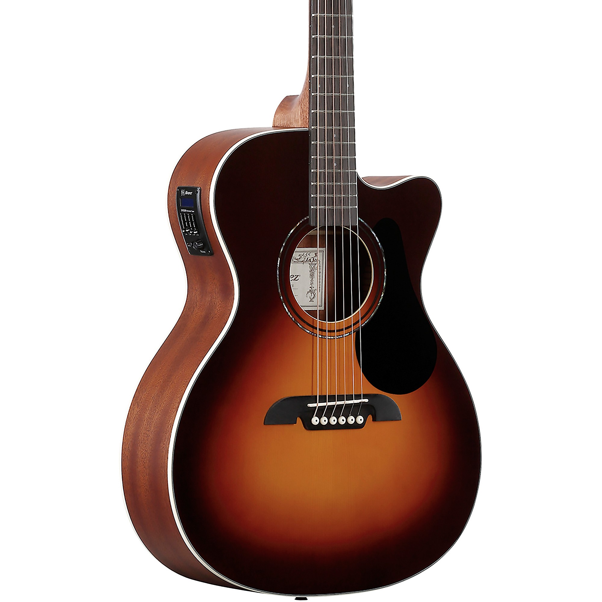 Alvarez RF26CE OM/Folk Acoustic-Electric Guitar Sunburst | Guitar