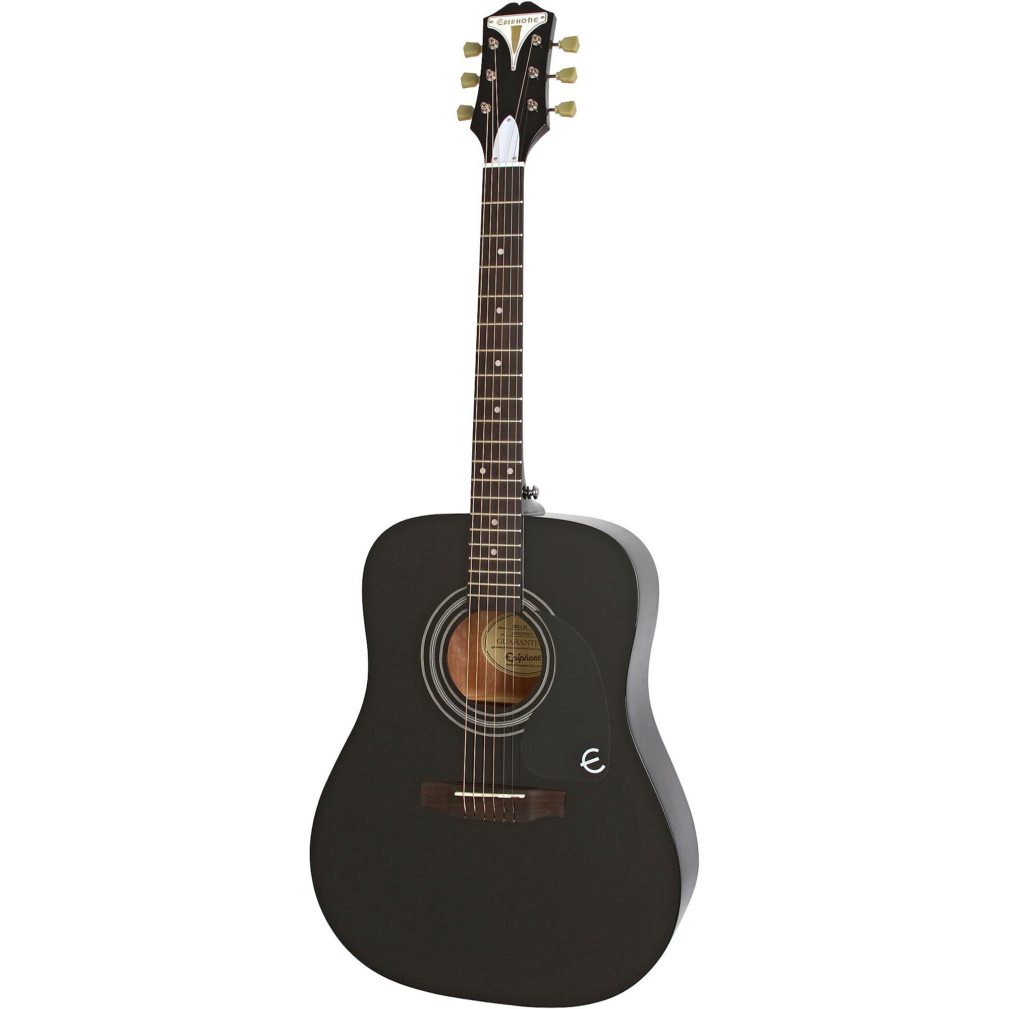 Epiphone PRO-1 Acoustic Guitar Ebony | Guitar Center