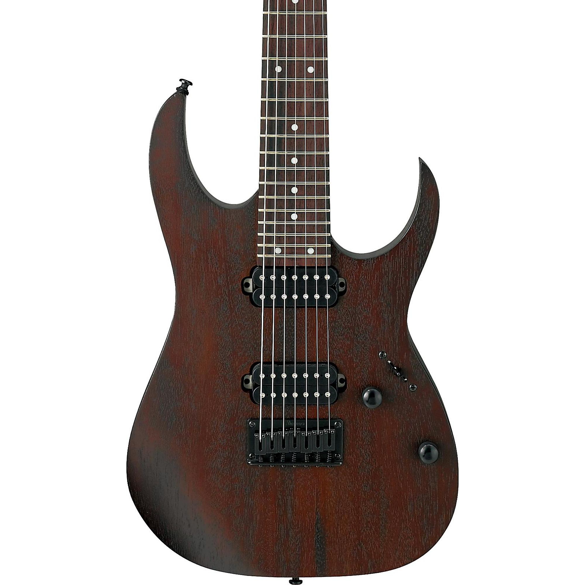 Ibanez RG Series RG7421 Fixed Bridge 7-String Electric Guitar Flat