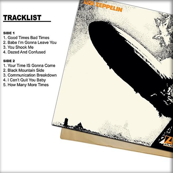 WEA Led Zeppelin - Led Zeppelin (Remastered) Vinyl LP | Guitar Center