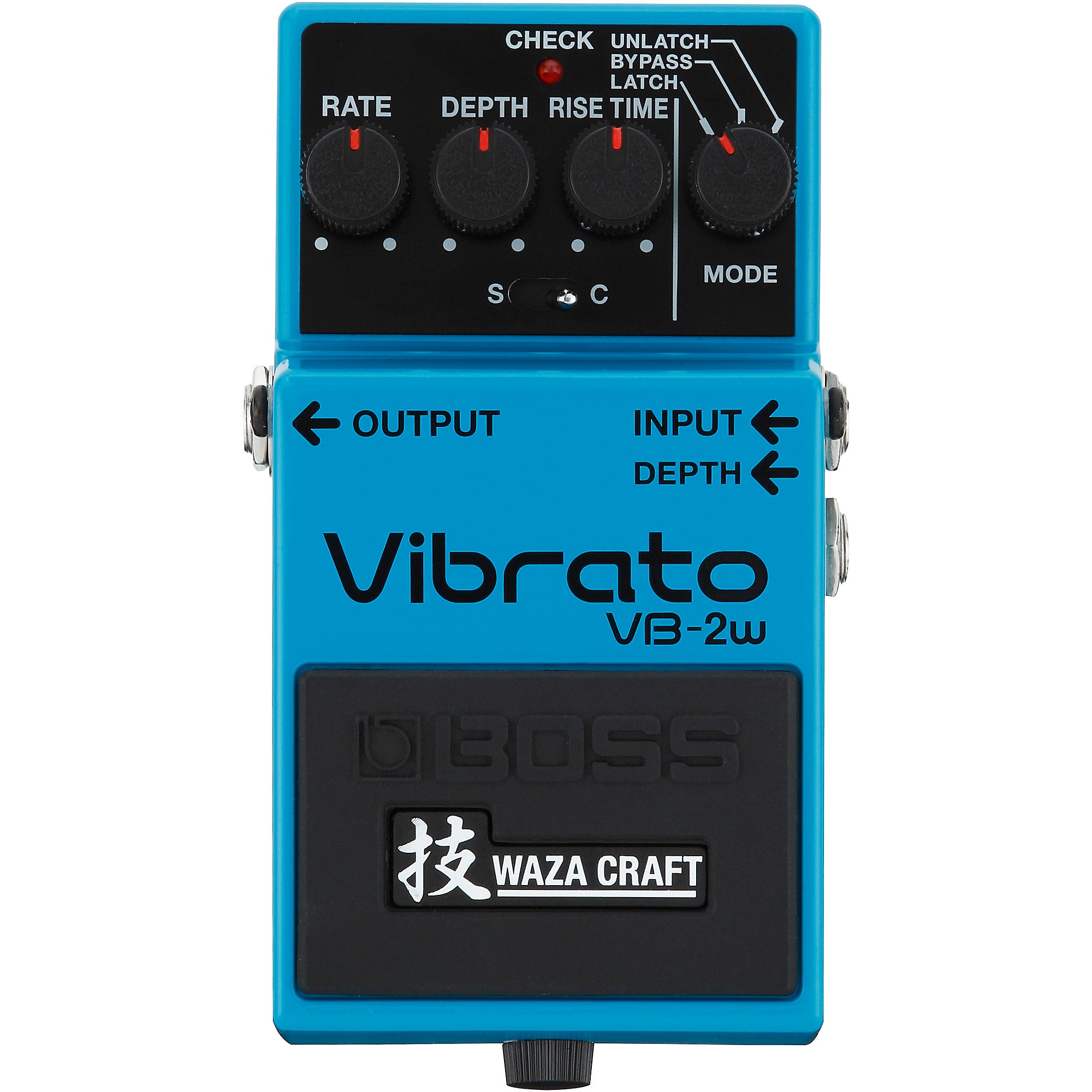 BOSS VB-2W Waza Craft Vibrato Effects Pedal | Guitar Center