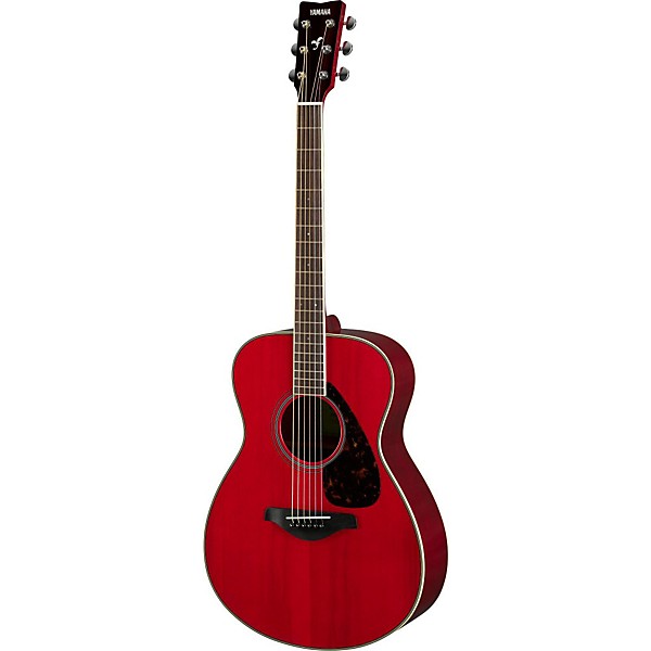Yamaha FS820 Small Body Acoustic Guitar Ruby Red | Guitar Center
