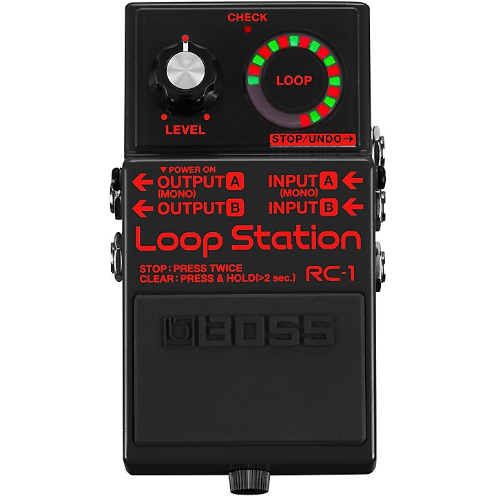 BOSS RC-1-BK Loop Station | Guitar Center