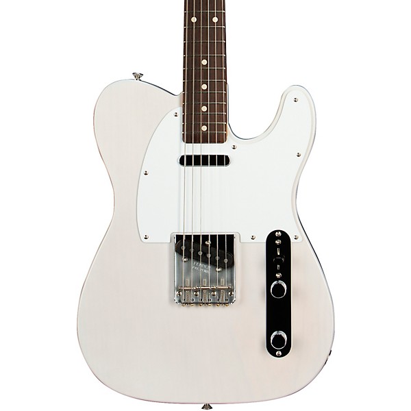 Fender Jimmy Page Mirror Telecaster Electric Guitar White Blonde