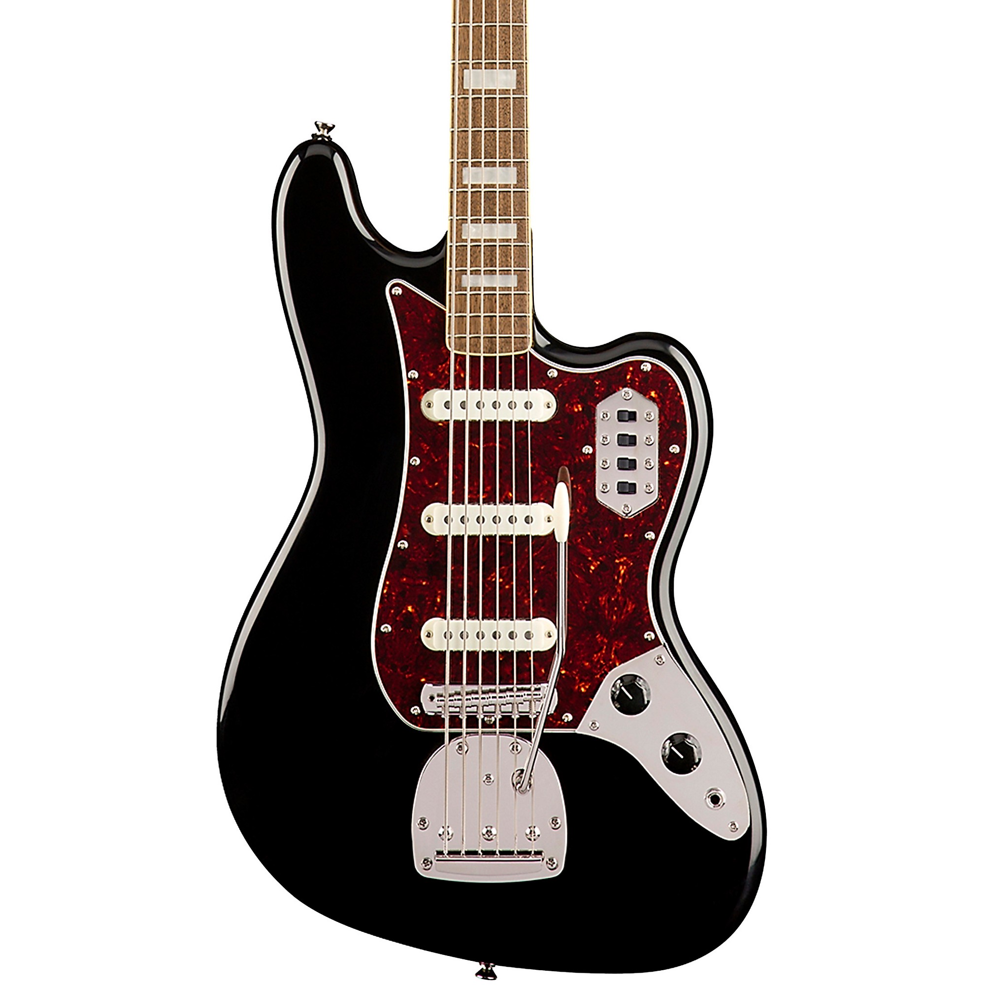 Squier Classic Vibe Bass VI Guitar Black | Guitar Center