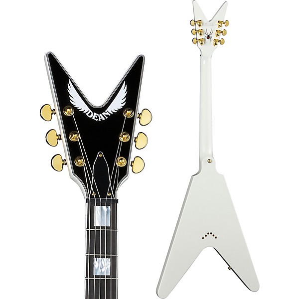 Dean Christian Martucci V Electric Guitar Vintage White | Guitar