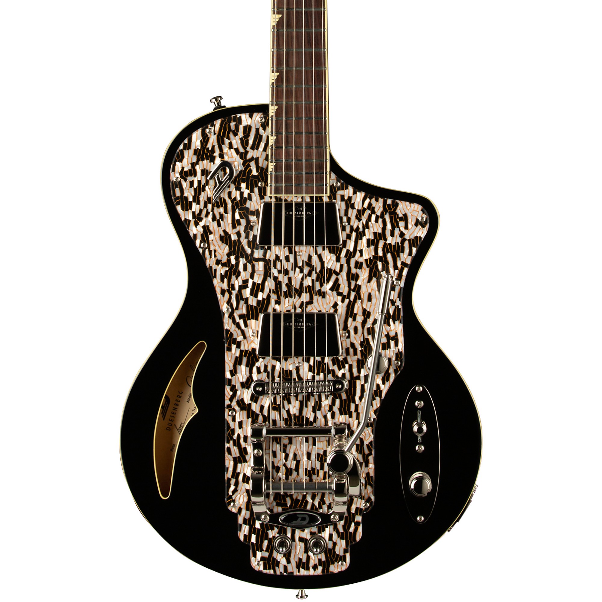 Platinum Duesenberg Julia Electric Guitar Black | Guitar Center