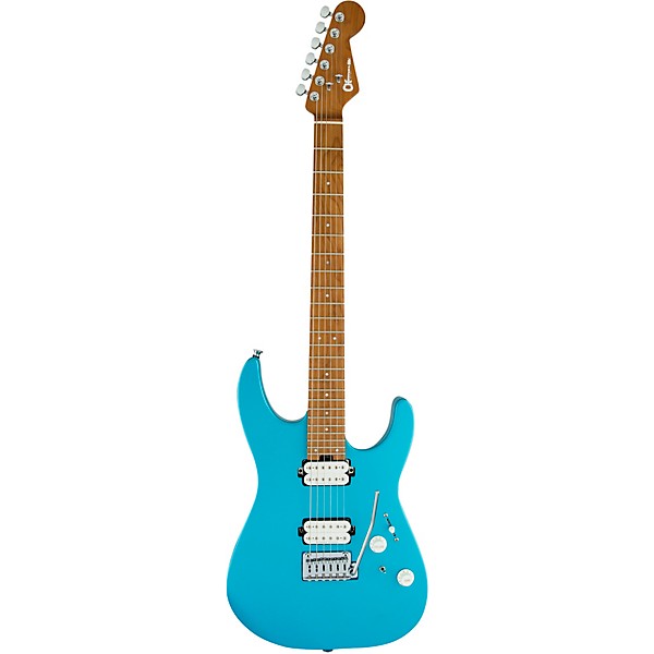 Charvel Pro-Mod DK24 HH 2PT CM Electric Guitar Matte Blue Frost