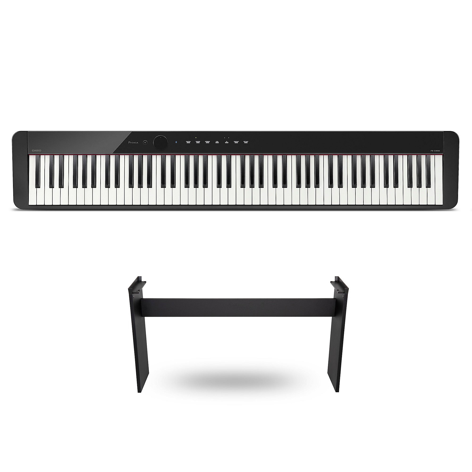 Casio PX-S1000 Privia Digital Piano Black With CS-68 Stand