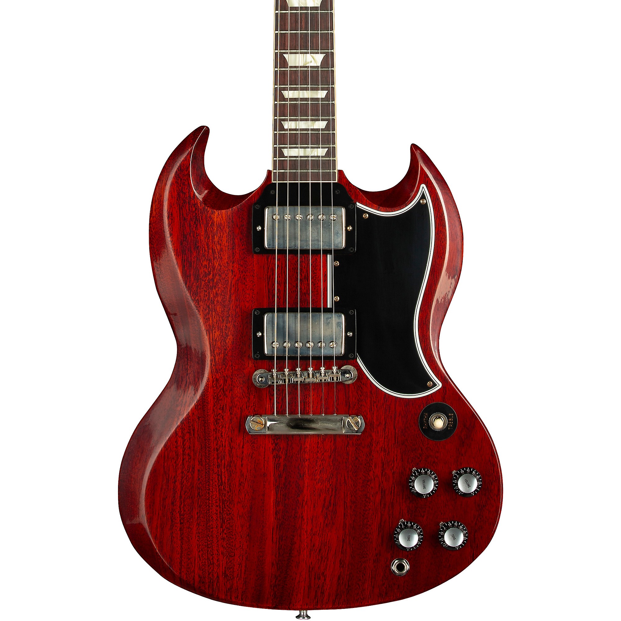 Platinum Gibson Custom 1961 Les Paul SG Standard Reissue Stopbar