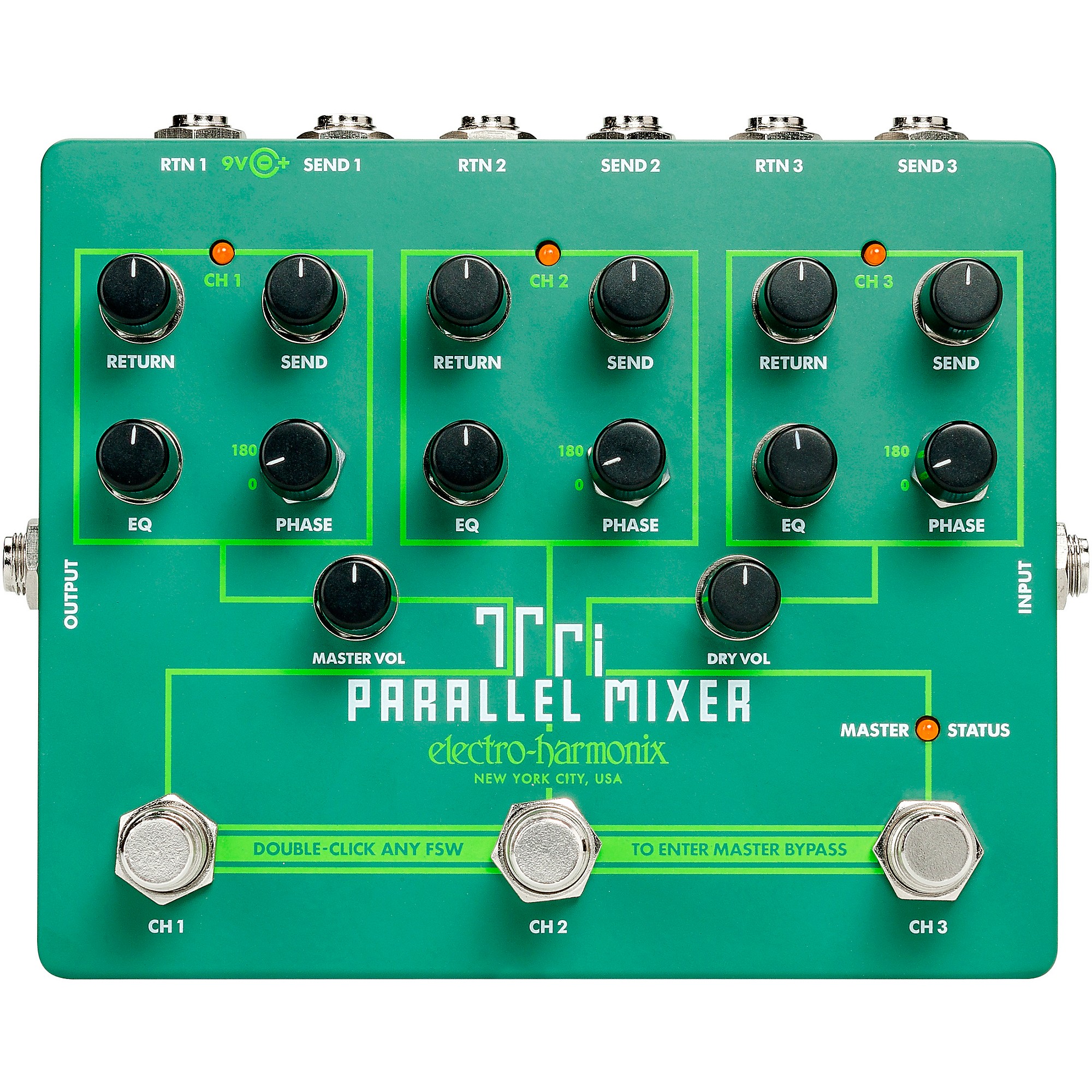 Electro-Harmonix Tri Parallel Mixer Pedal | Guitar Center