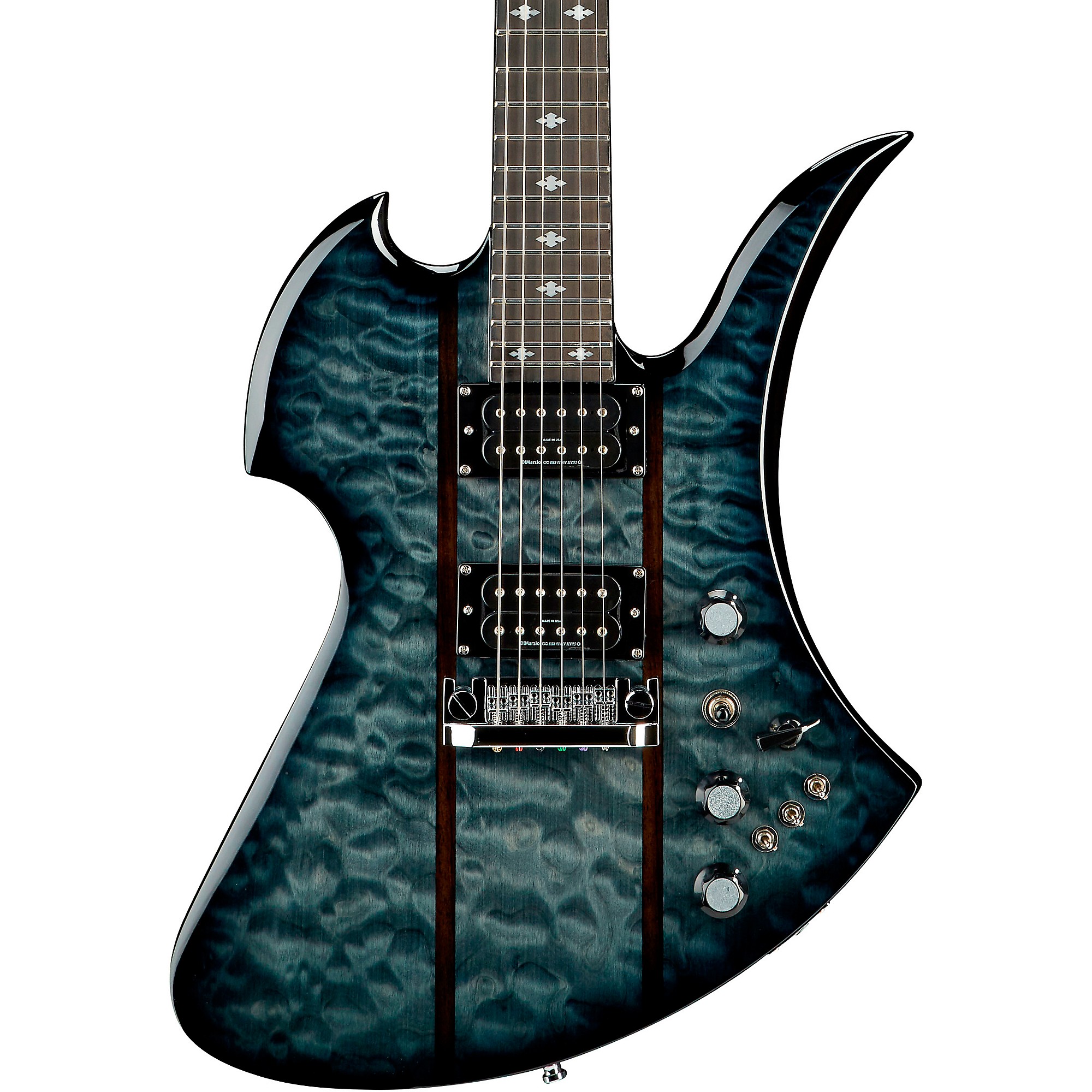 B.C. Rich Mockingbird Legacy STQ Hardtail Electric Guitar Trans