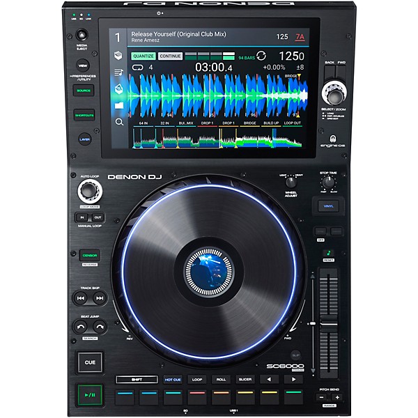 Denon DJ SC6000 PRIME Professional DJ Media Player | Guitar Center