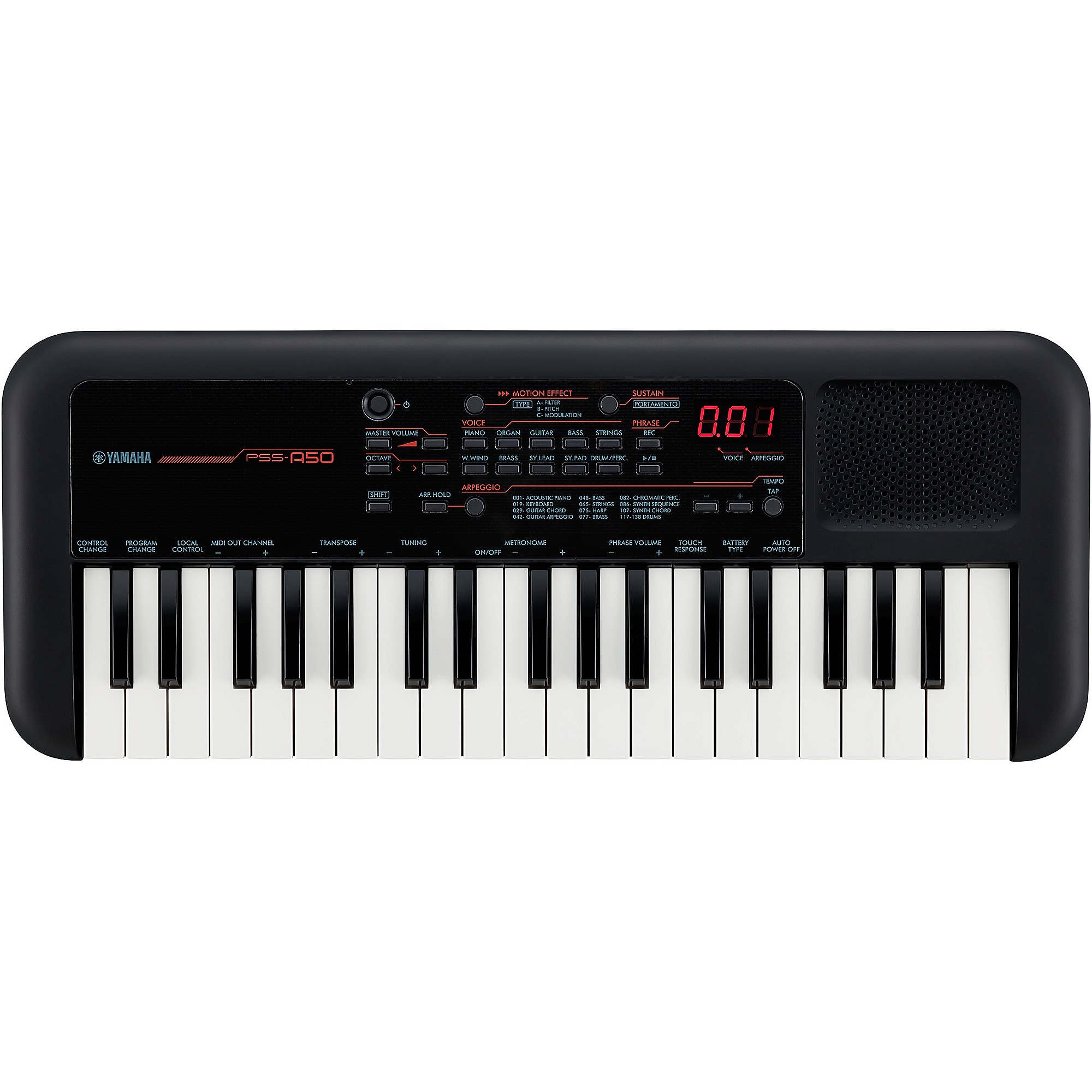 Open Box Yamaha PSS-A50 Mini-Key Keyboard | Guitar Center