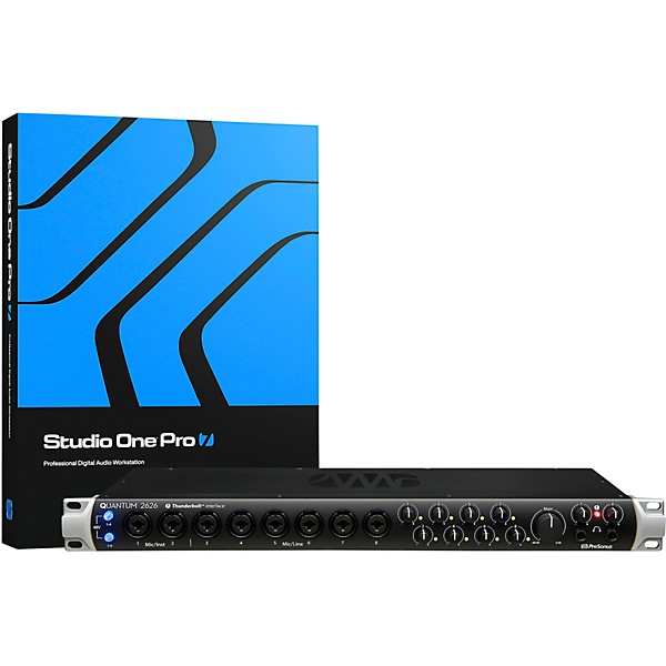 PreSonus Quantum 2626 Thunderbolt 3 Audio Interface | Guitar Center