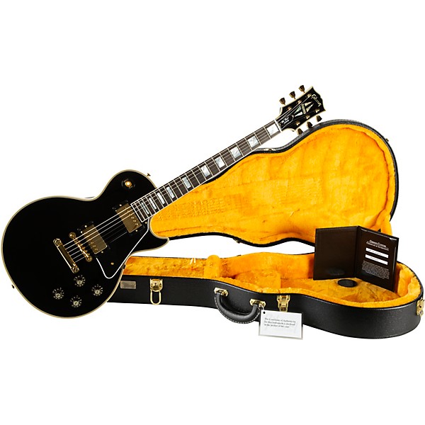 Platinum Gibson Custom 1968 Les Paul Custom Reissue Electric