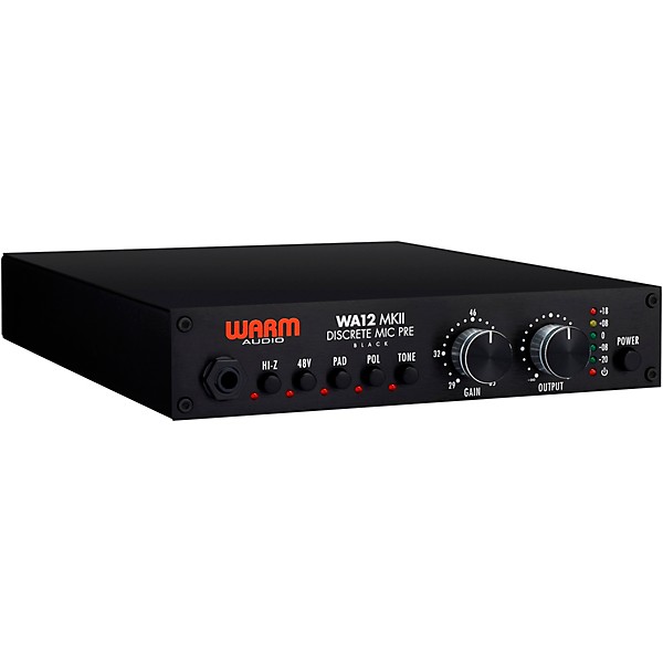 Warm Audio WA12 MKII Mic Pre Black | Guitar Center