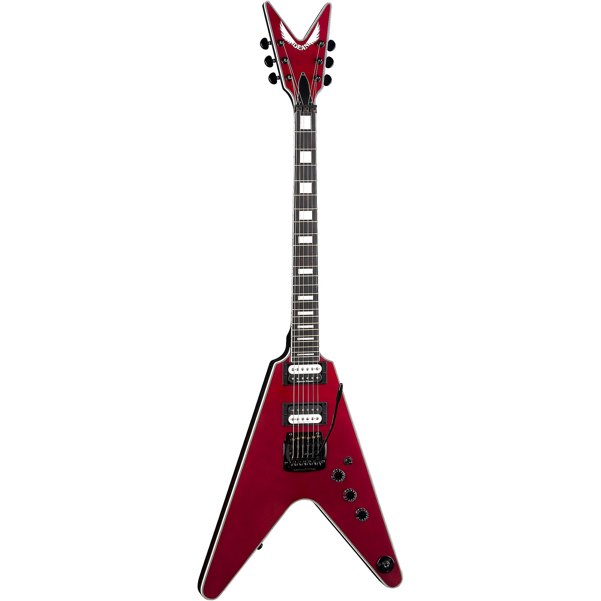 Dean V Select 24 Kahler Electric Guitar Metallic Red | Guitar Center