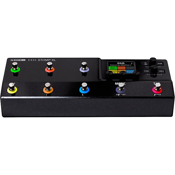 Line 6 HX Stomp XL Multi-Effects Pedal Black | Guitar Center