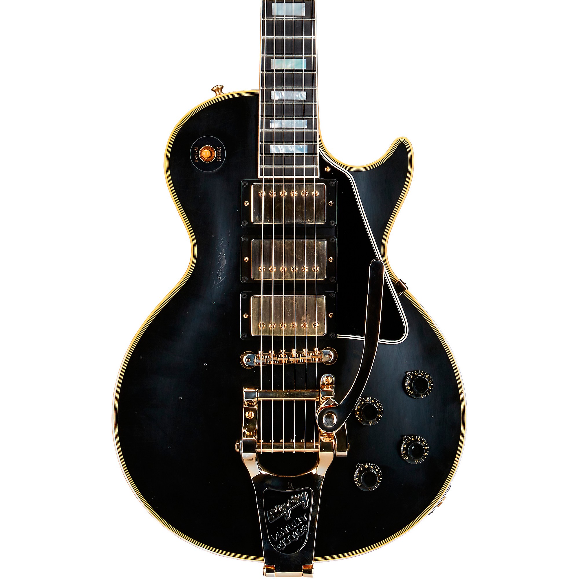 Platinum Gibson Custom Murphy Lab 1957 Les Paul Custom Reissue 3
