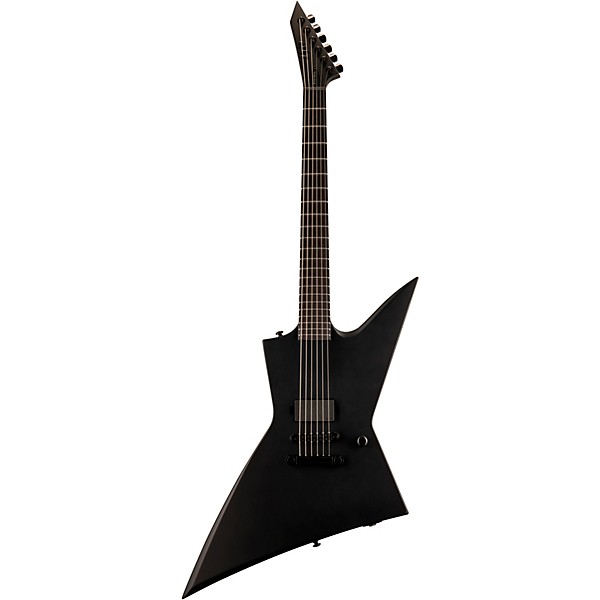 ESP EX Black Metal Electric Guitar Black Satin | Guitar Center
