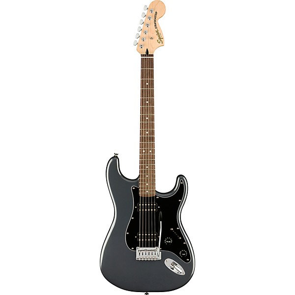 Squier Affinity Series Stratocaster HH Electric Guitar Charcoal