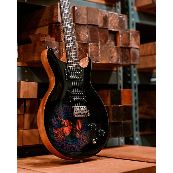 PRS SE Santana Abraxas Limited-Edition Electric Guitar Black