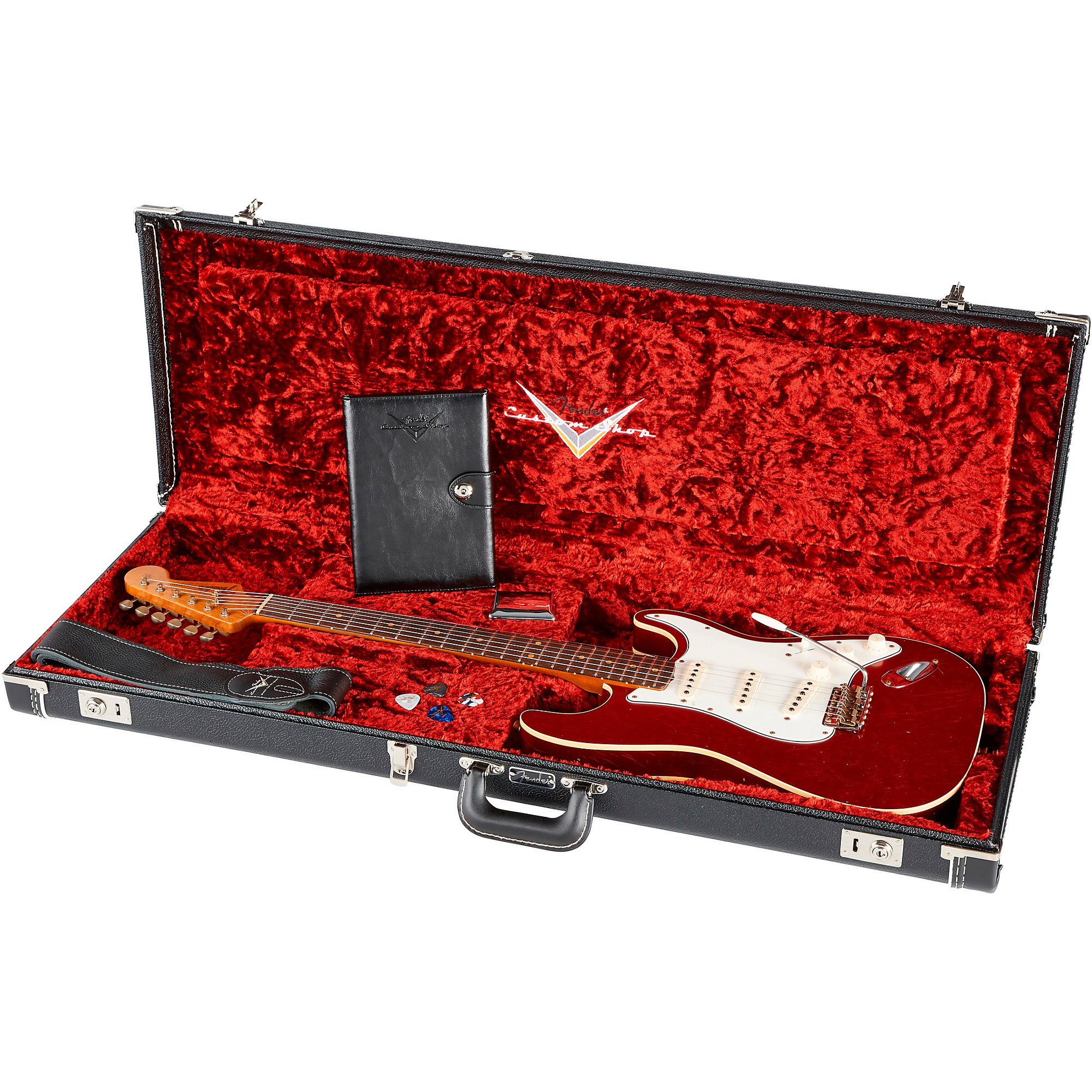 Platinum Fender Custom Shop Limited-Edition Double-Bound