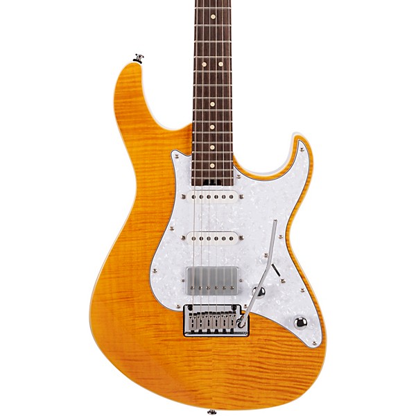 Cort G280 Select Flame Top Electric Guitar Amber | Guitar Center