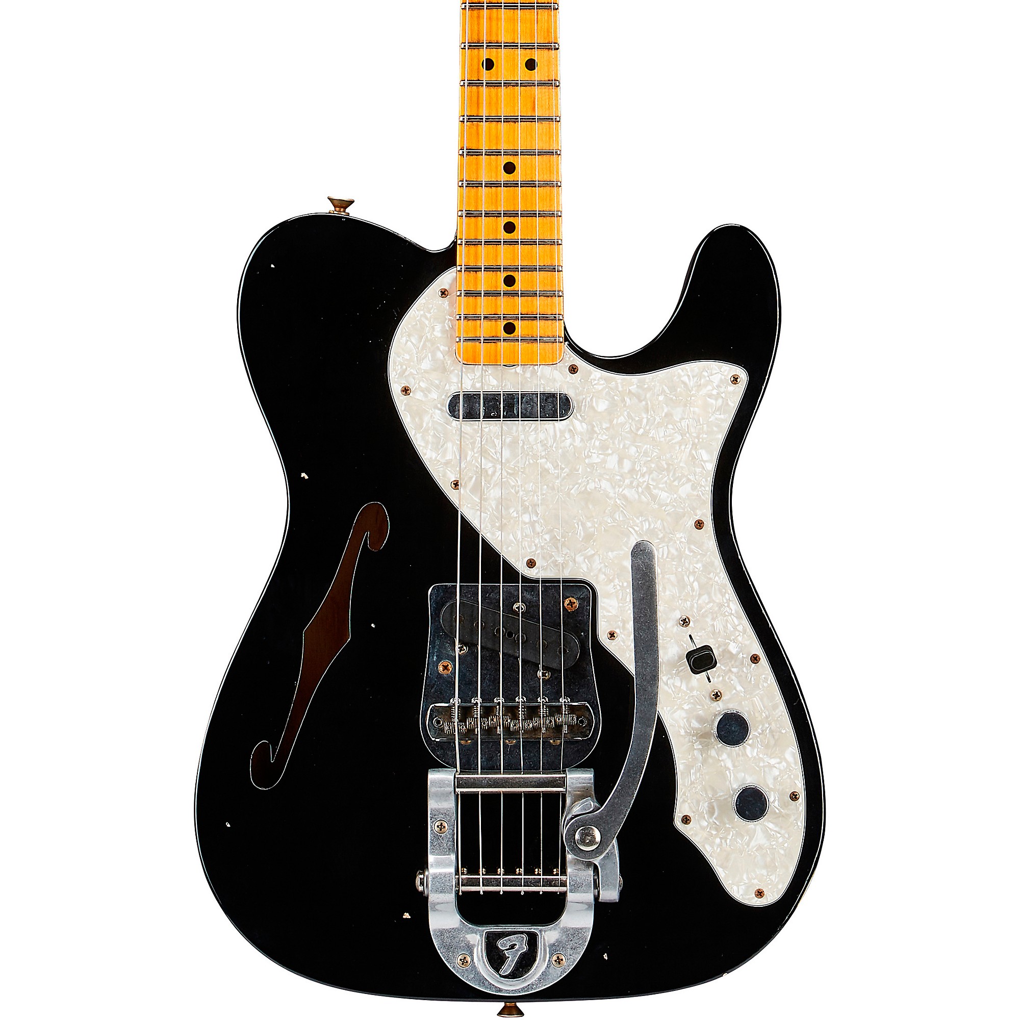 Platinum Fender Custom Shop '68 Telecaster Thinline Journeyman