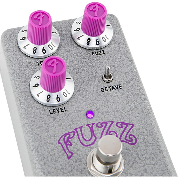 Fender Hammertone Fuzz Effects Pedal Gray and Purple | Guitar Center