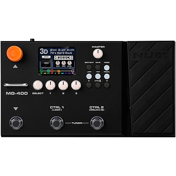 NUX MG-400 Dual DSP Modeling Guitar and Bass Effect Processor