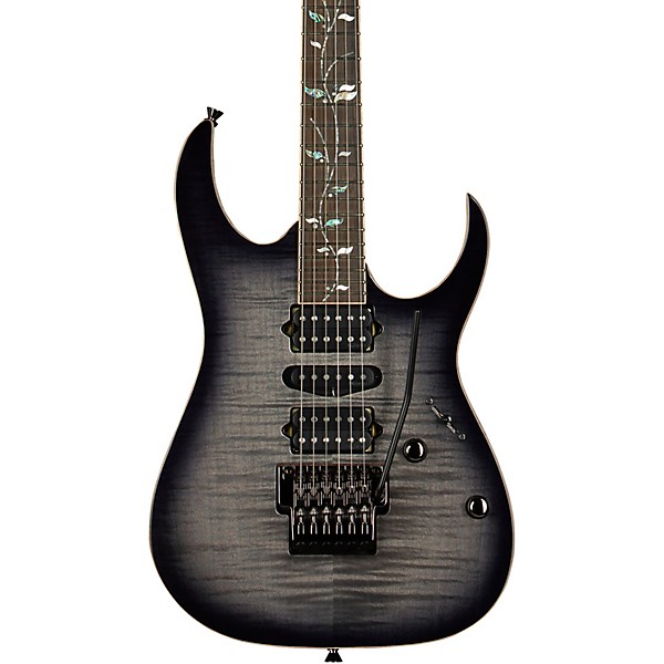 Platinum Ibanez RG8570 RG j.custom Electric Guitar Black Rutile