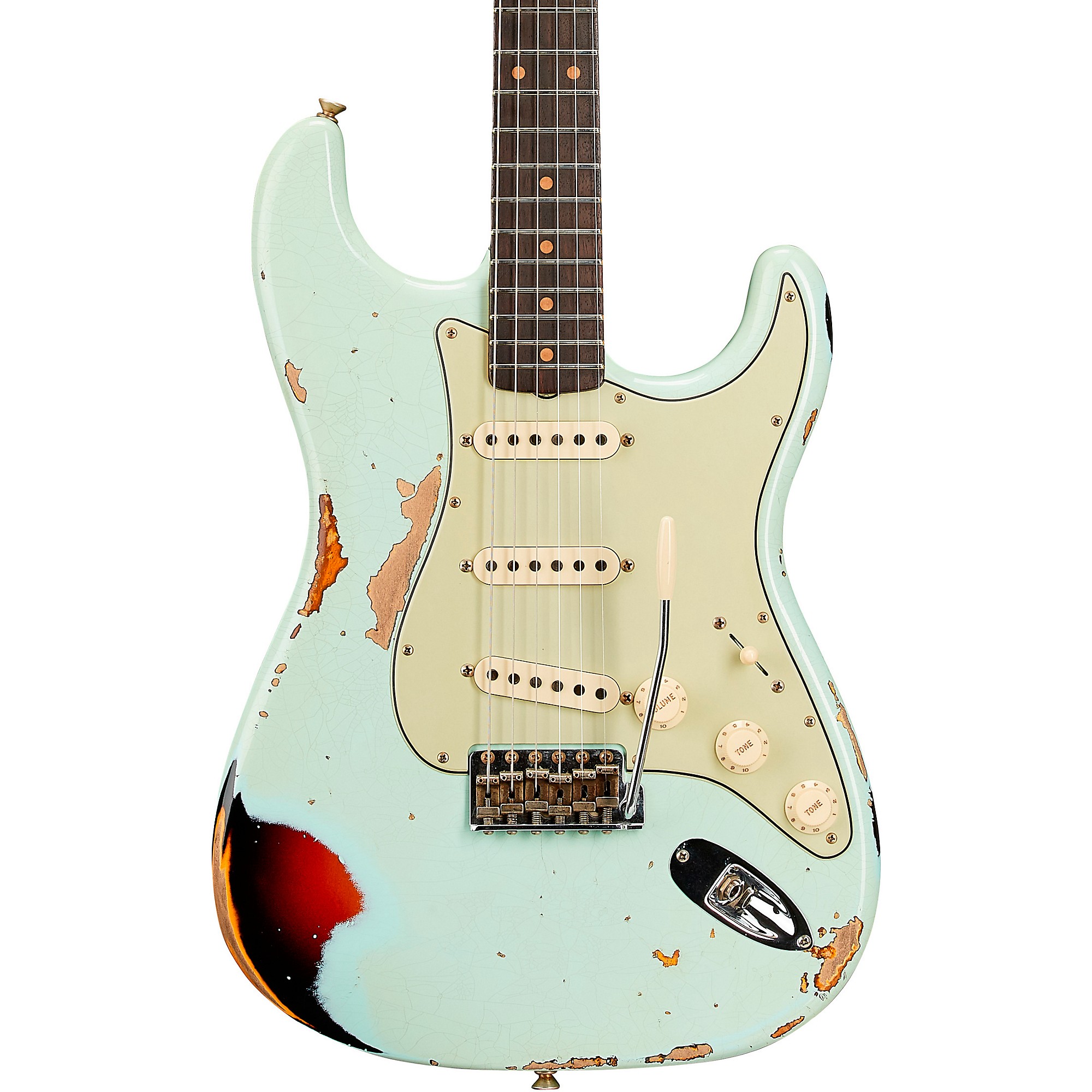 Platinum Fender Custom Shop Limited-Edition '62 Stratocaster Heavy