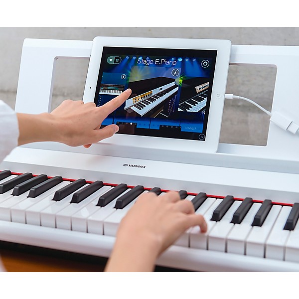 Yamaha Piaggero NP-12 61-Key Portable Keyboard With Power Adapter