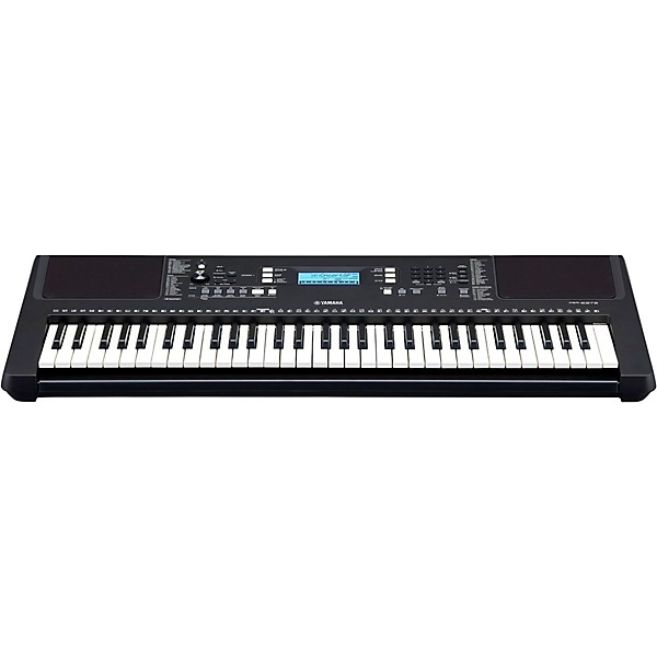 Yamaha PSR-E373 Portable Keyboard With Power Adapter Beginner
