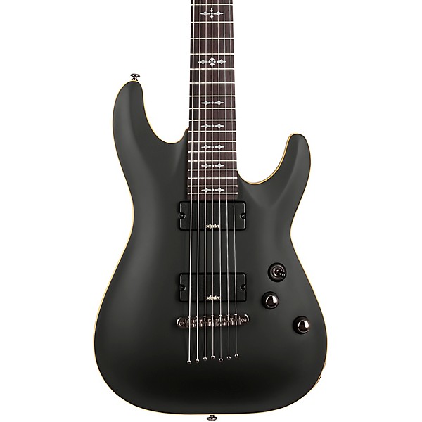 Schecter Guitar Research Demon-7 7-String Electric Guitar Satin