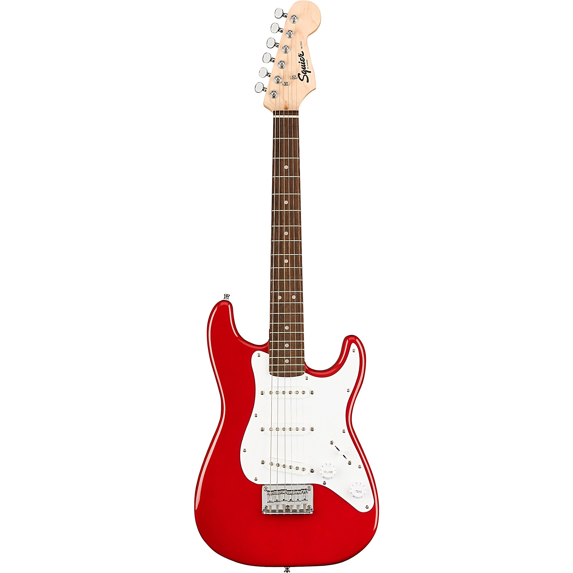 Squier Affinity Mini Stratocaster V2 Electric Guitar Dakota Red