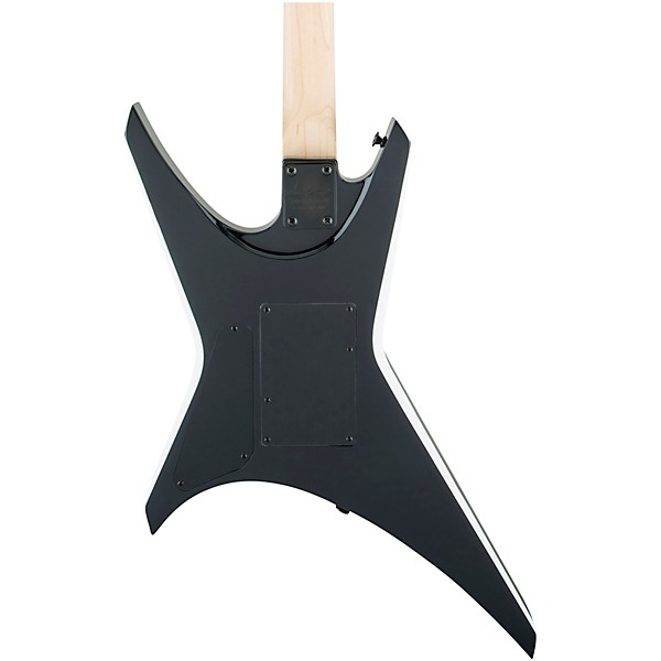 Jackson Warrior JS32 Electric Guitar Black With White Bevel