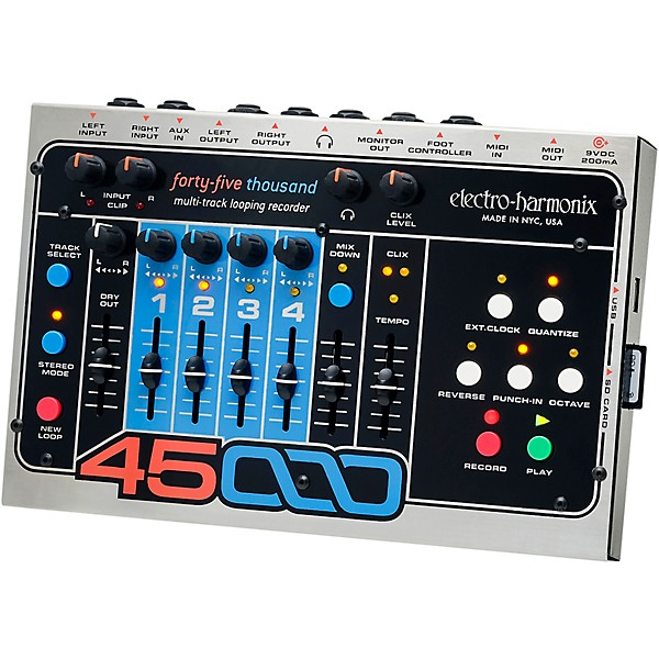 Electro-Harmonix 45000 Multi-Track Looping Recorder | Guitar Center