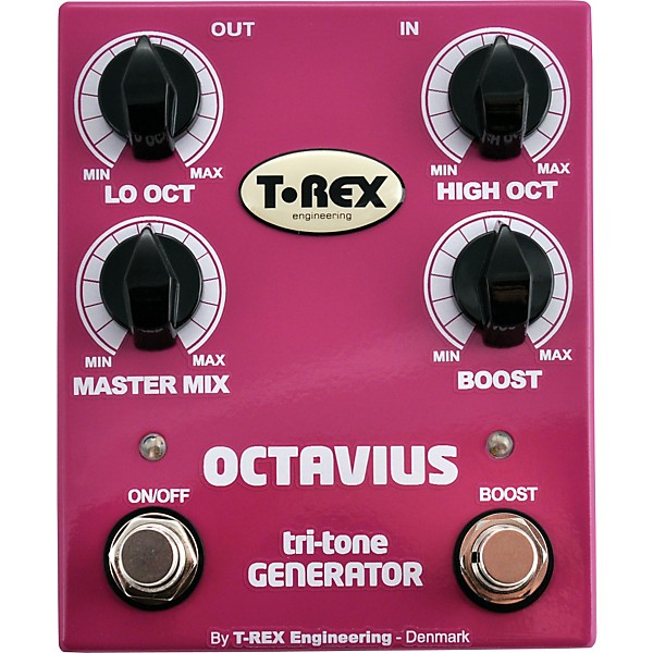 Open Box T-Rex Engineering Octavius Octave Guitar Effects Pedal