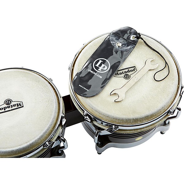 LP M201 Matador Wood Bongos Dark Brown | Guitar Center