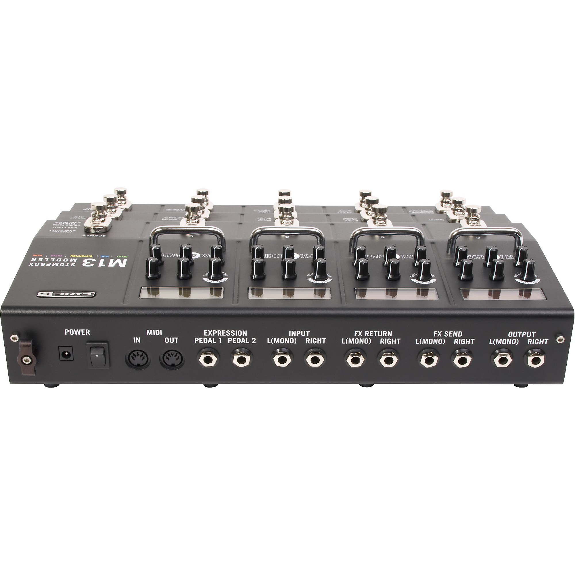 Open Box Line 6 M13 Stompbox Modeler Guitar Multi-Effects Pedal