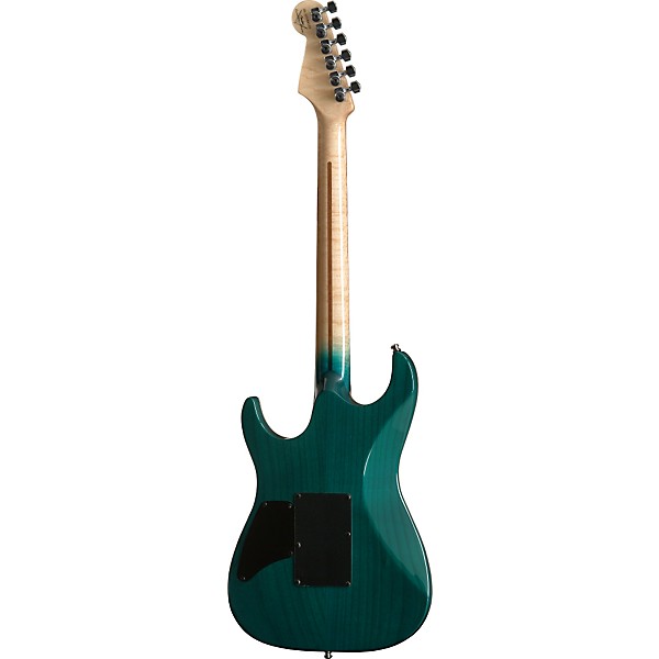 Fender Showmaster FMT Electric Guitar Set Neck Transparent Cobalt