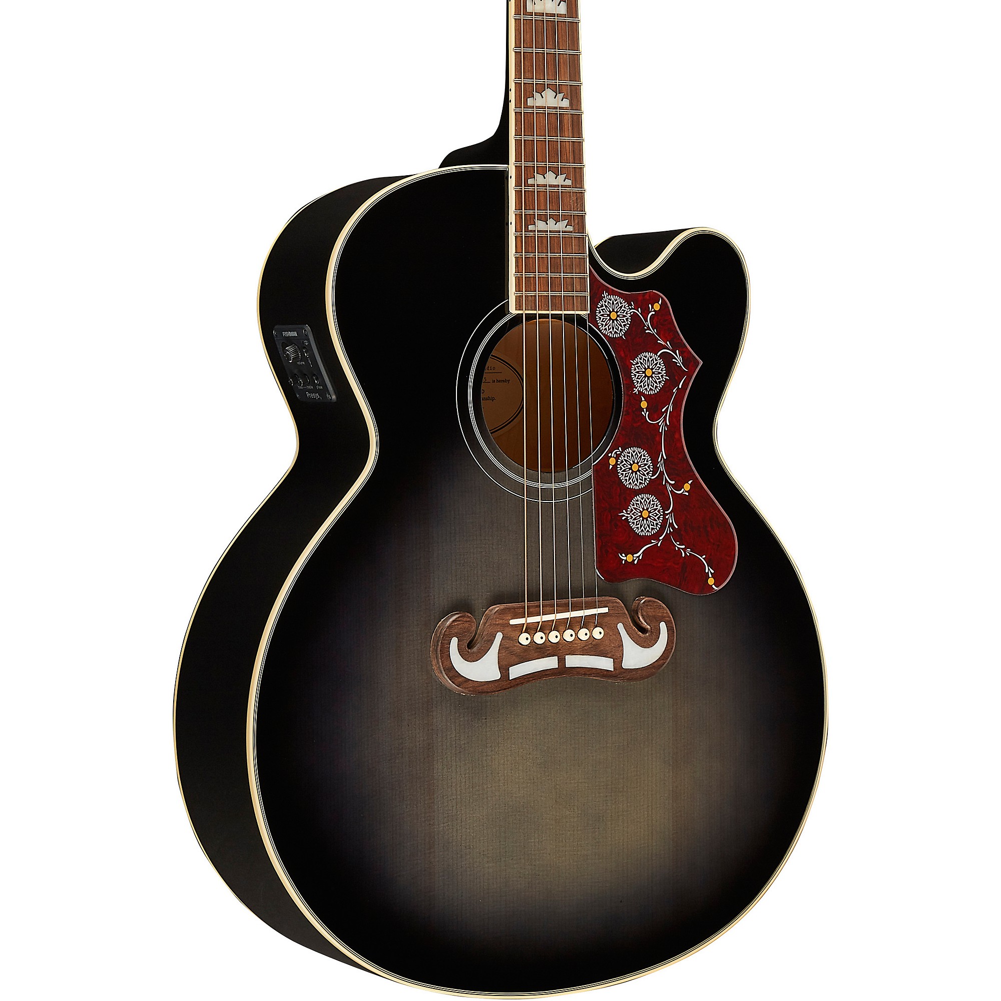 Epiphone J-200 EC Studio Acoustic-Electric Guitar Transparent