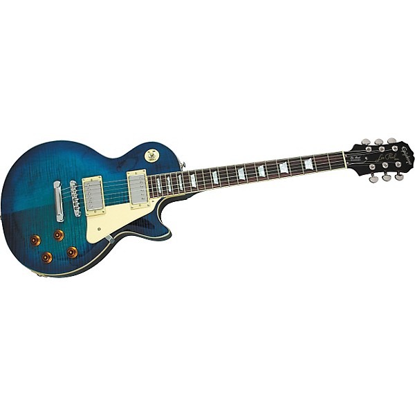 Epiphone Les Paul Standard Plus Top Electric Guitar Transparent